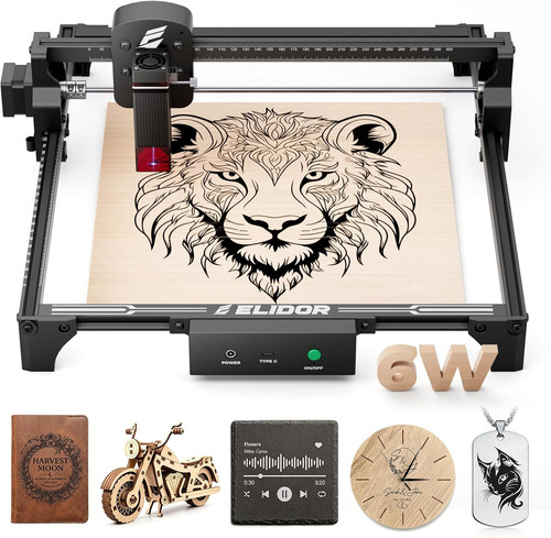 Elidor 6000mw laser engraver - elidor,